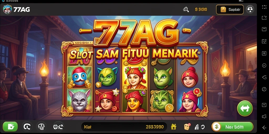 Tampilan gameplay seru di 77AG dengan berbagai fitur menarik.