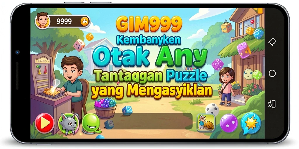 Tampilan gameplay GIM999 yang menyenangkan dan menantang.