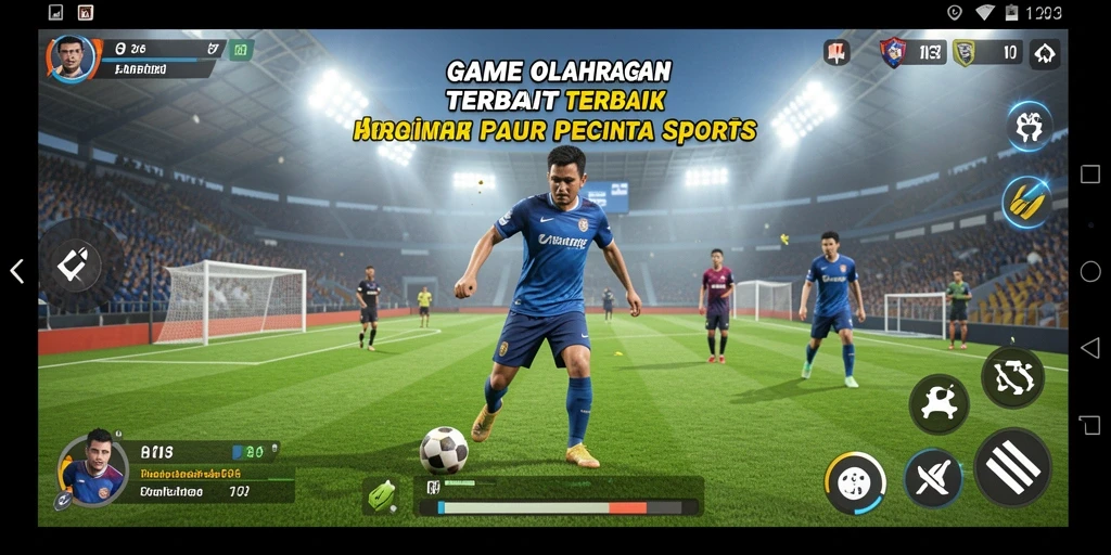 Tampilan menarik dari gameplay seru HO3 dalam kategori olahraga.