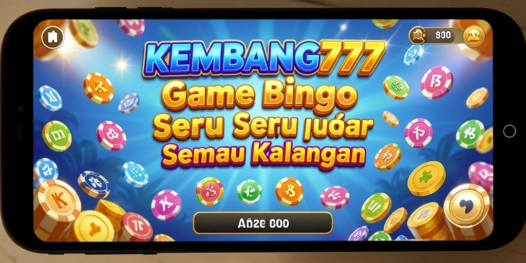 Tampilan gameplay seru KEMBANG777 dengan kartu Bingo dan angka yang menantang.