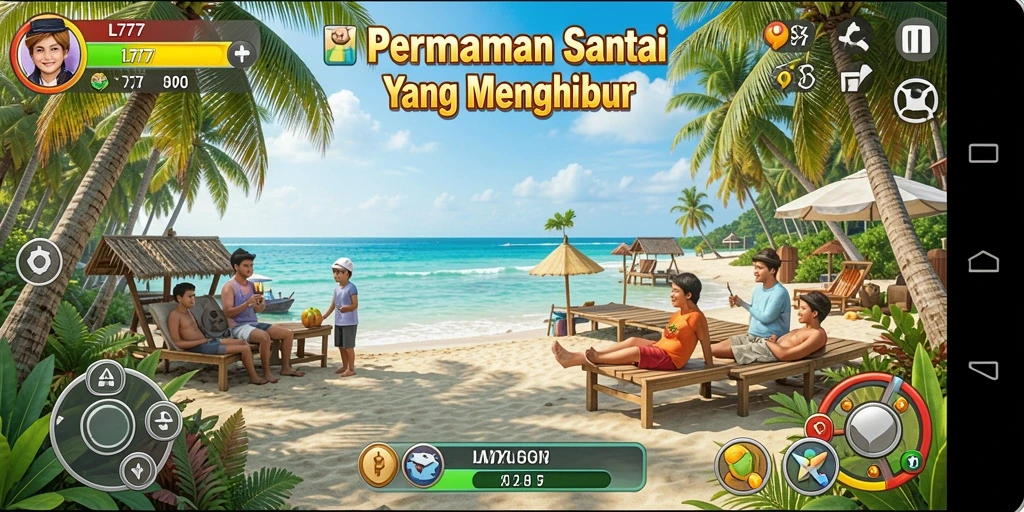 Screenshot dari gameplay L777 yang menarik dan menghibur.
