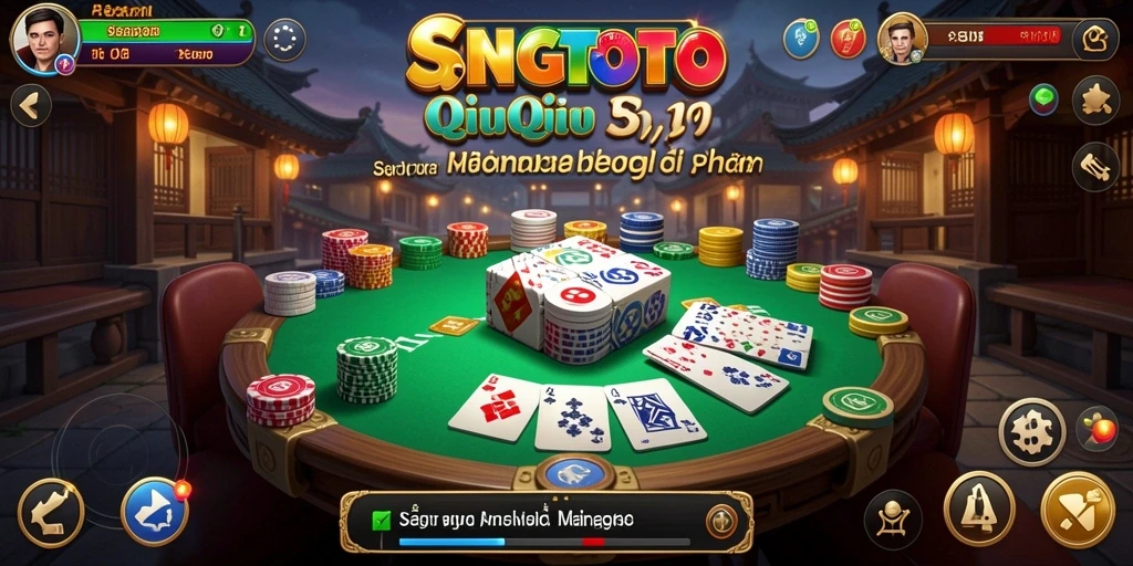 Tampilan gameplay SENGTOTO yang menegangkan dan seru.