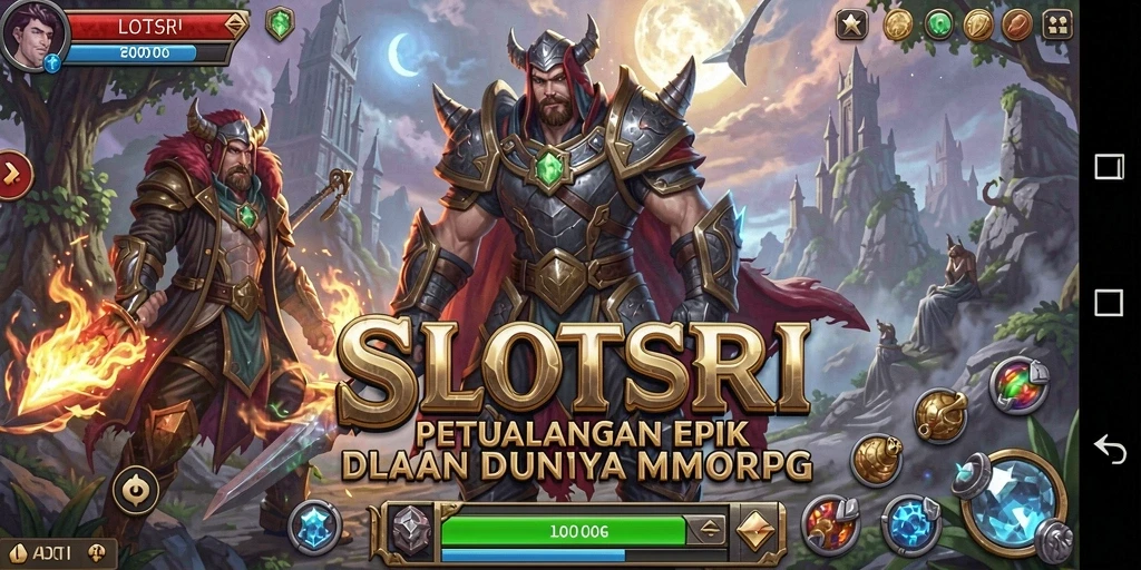 Gameplay intens penuh aksi dalam SLOTSRI MMORPG.