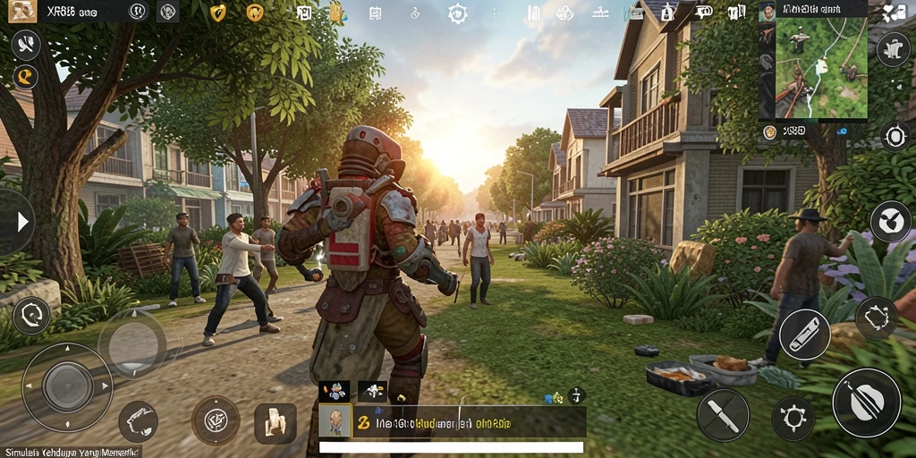 Tampilan gameplay XR88 yang memukau dan interaktif.